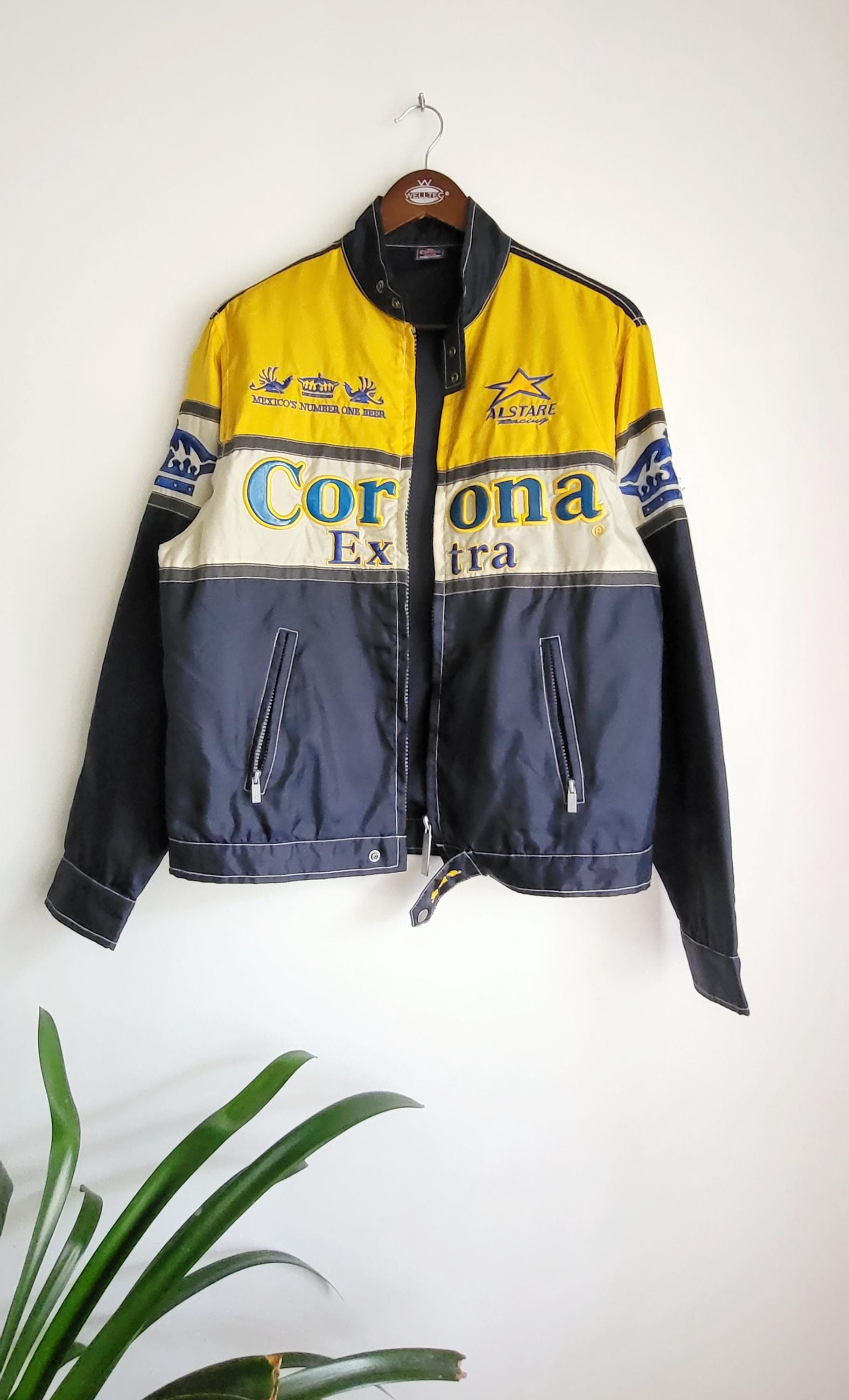 Vintage Corona Extra Racing Jacket, 90s Nylon Motorsport