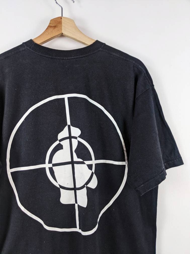 Vintage Public Enemy Merch T-shirt Double Side Hip Hop 90s - Etsy