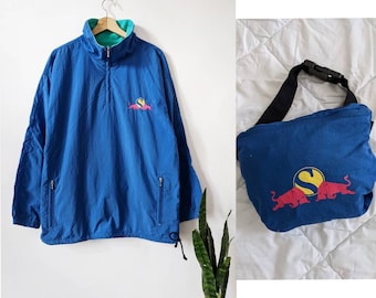 Chaqueta vintage de carreras Red Bull Sauber Petronas