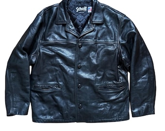 Original Rare Vintage 90s Schott NYC 118 Classic Perfecto Leather