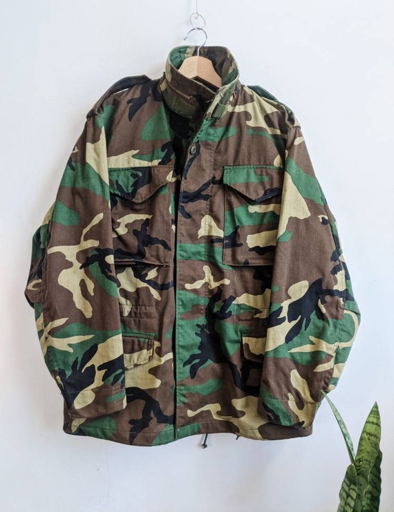 Vintage Alpha Industries Coat Cold Weather Men's … - image 2