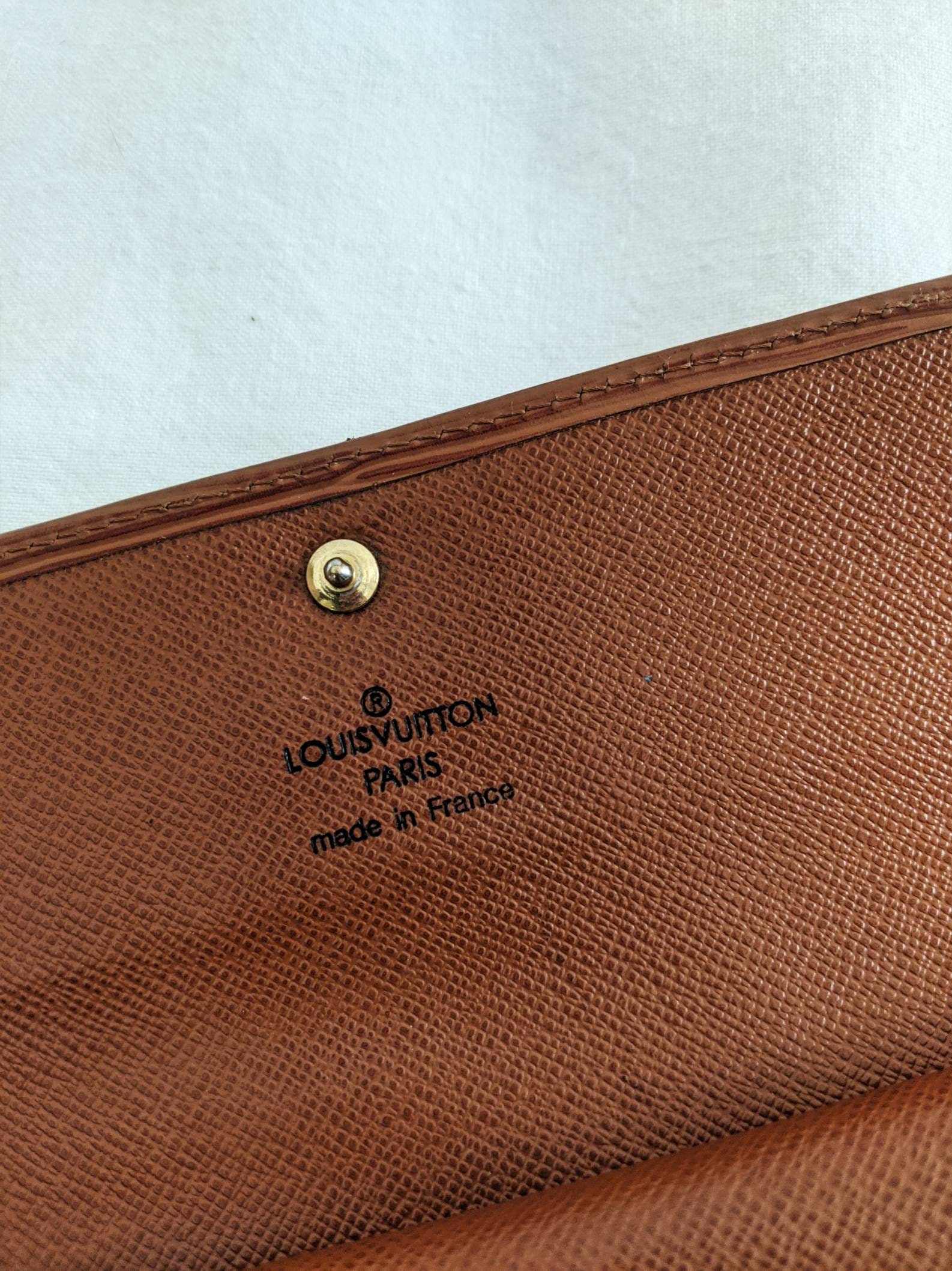 Adèle leather wallet Louis Vuitton Brown in Leather - 33502705