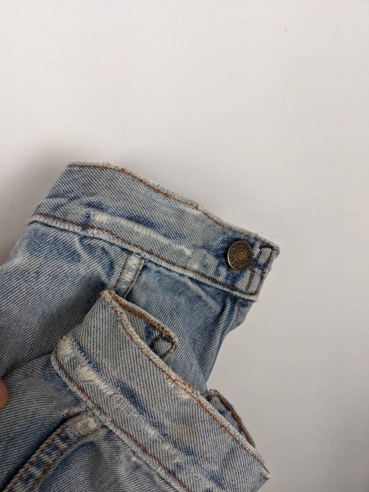 Vintage Levi's Denim Jacket Silver Tab Retro Jeans - Etsy