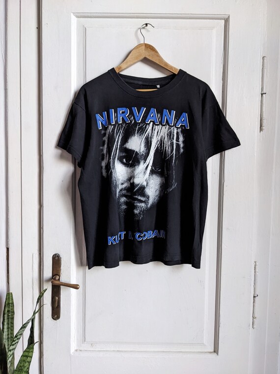 Vintage Nirvana Merch T-shirt Kurt Cobain 90s Note - Etsy Vintage Nirvana Merch T-shirt Kurt Cobain 90s Note - Etsy