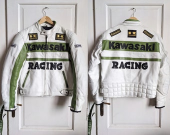 ☆NERDY☆ Eco Leather Racing Jacket Off White MUSINSA | NERDY Leather Racing Jacket Off White