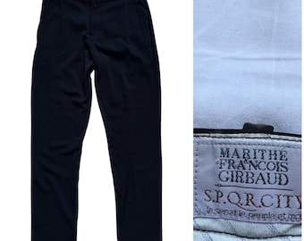 Jean Slim Crop Marithé + François Girbaud X Bracket Femme Taille S Blanc - Occasion Bon état