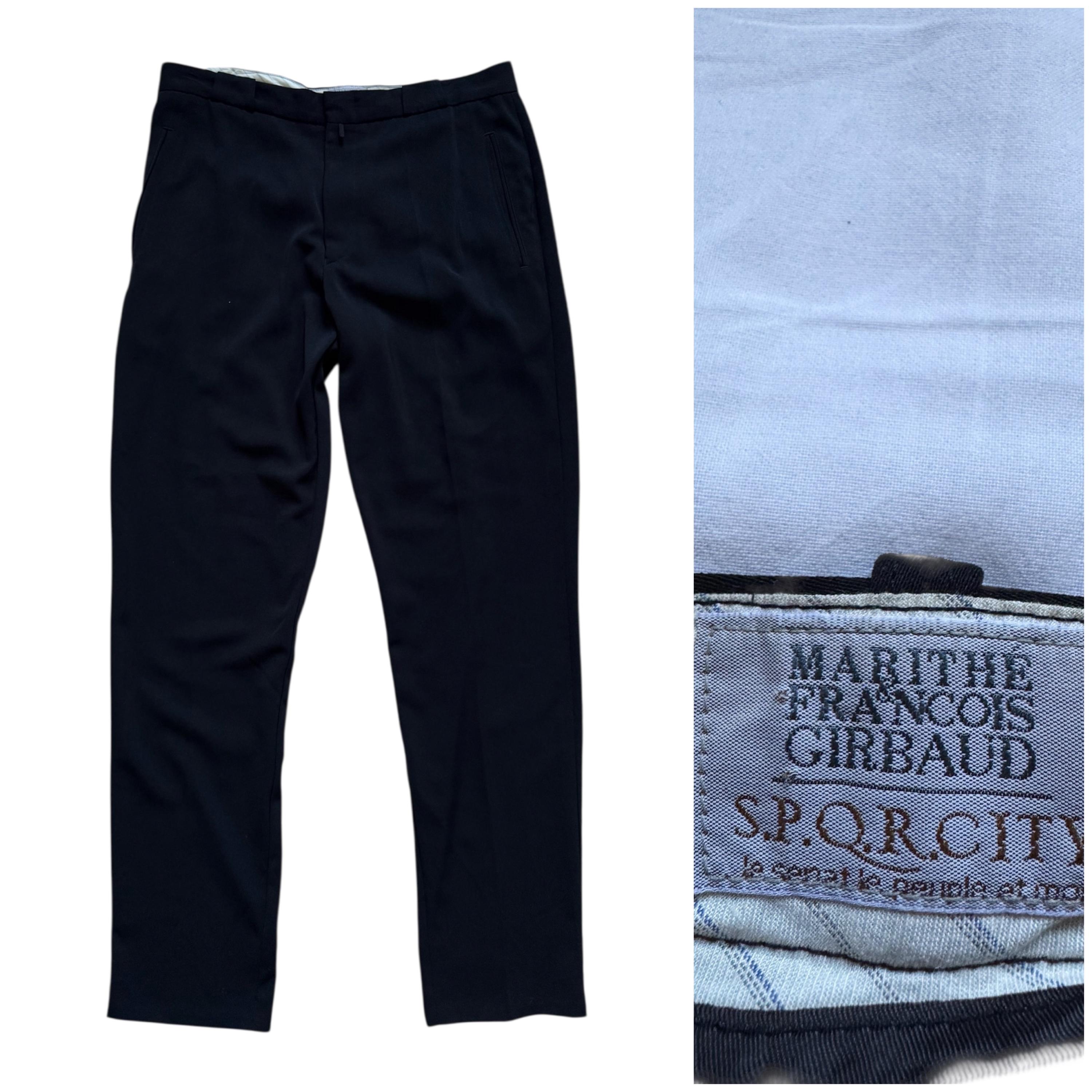 Vintage Marithe Francois Girbaud SPQR City Black Trousers Pants - Etsy