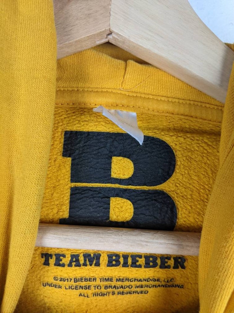 Justin Bieber Merch Hoodie Stadium Double Side