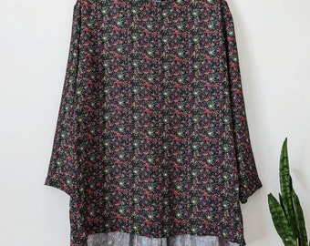 Junya Watanabe Comme des Garçons Floral Dress Pattern Dress