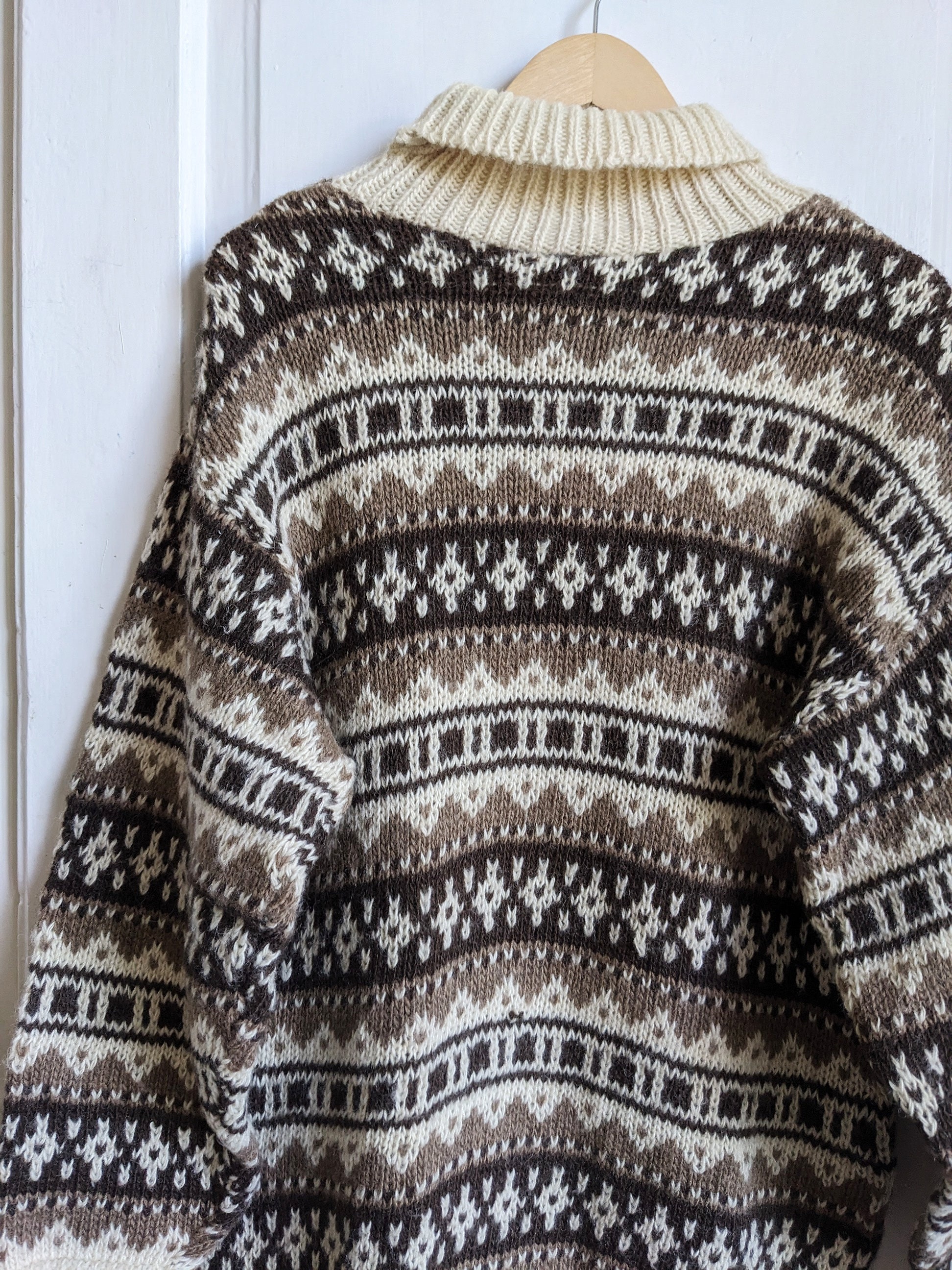ニット/セーター Vintage Hand Knitted Nordic Sweater il_1080xN.5387368813_h8dy.jpg