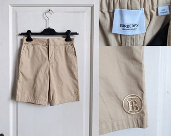 Burberry Kids Shorts 10 Years Beige
