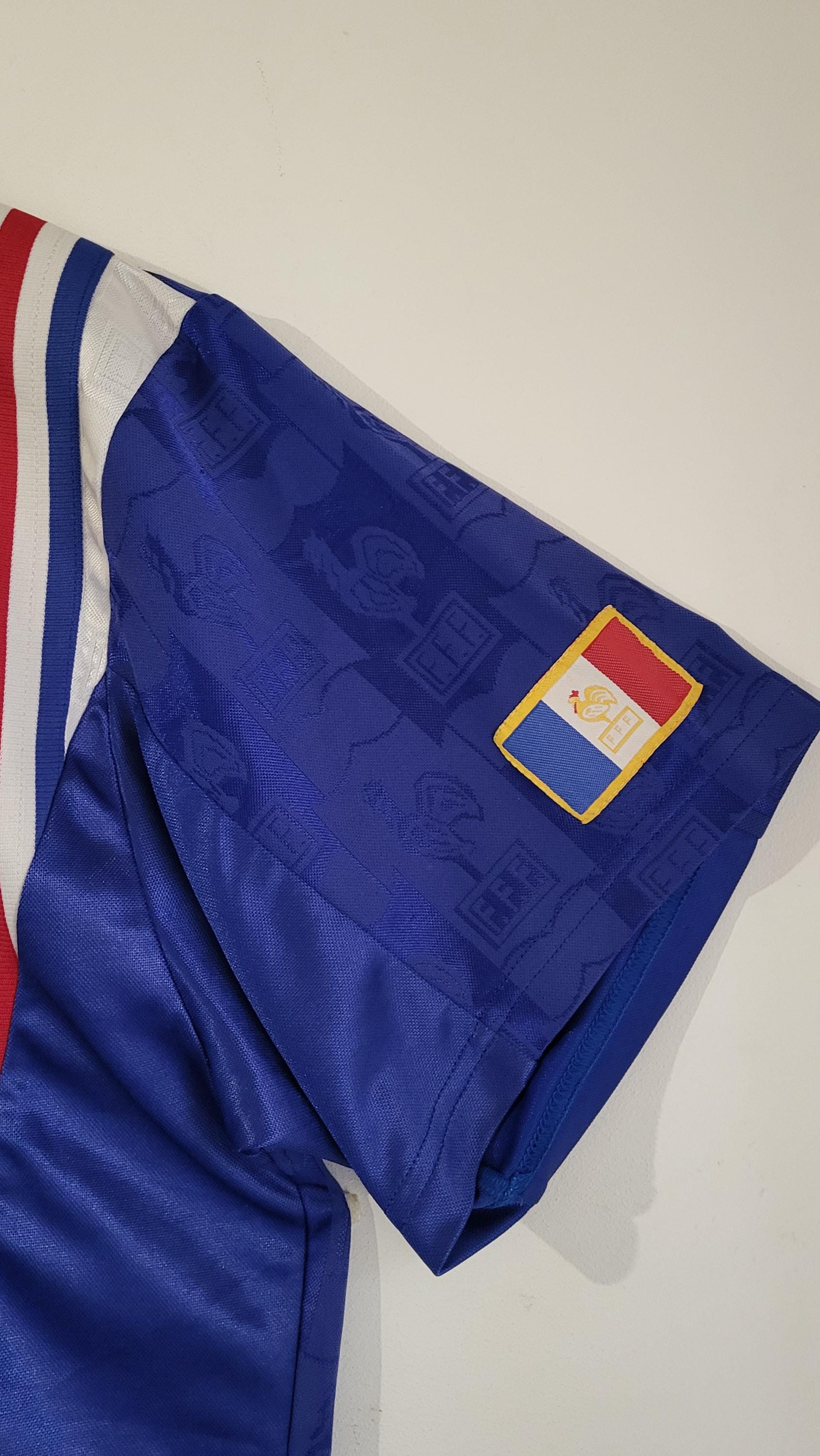 Vintage 90s Adidas France National Team Football Jersey / 1994-96