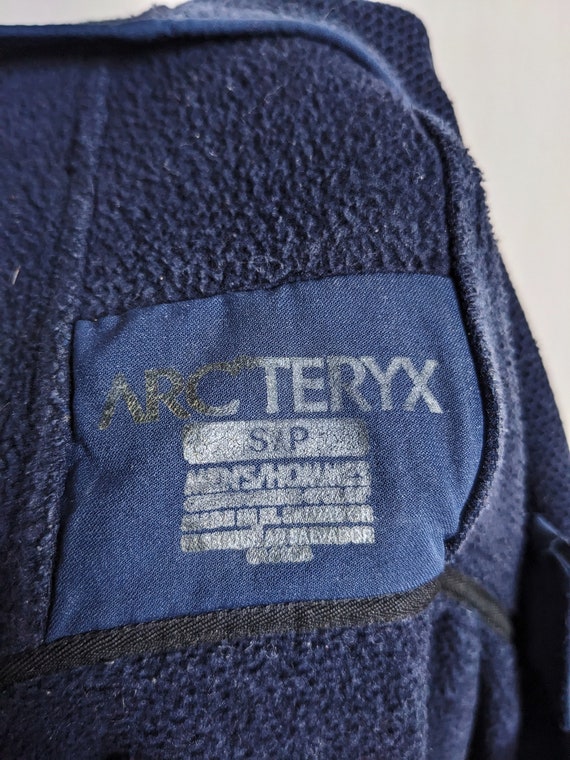 Arcteryx Polartec Hooded Fleece Jacket Blue Navy - Etsy