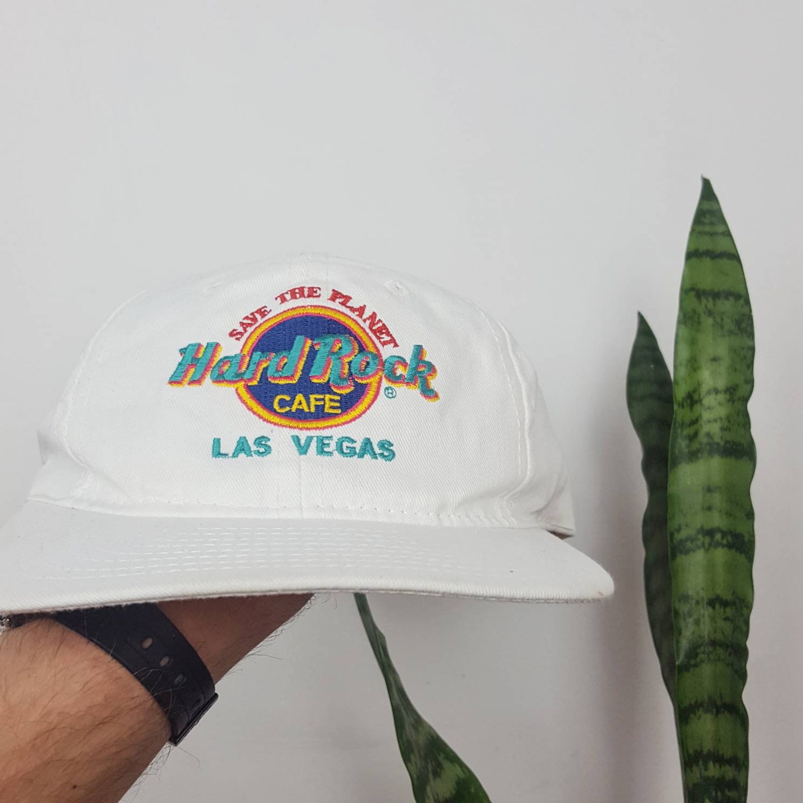 Vintage Hard Rock Cafe Hat Snapback Las Vegas 1980s Made in Etsy