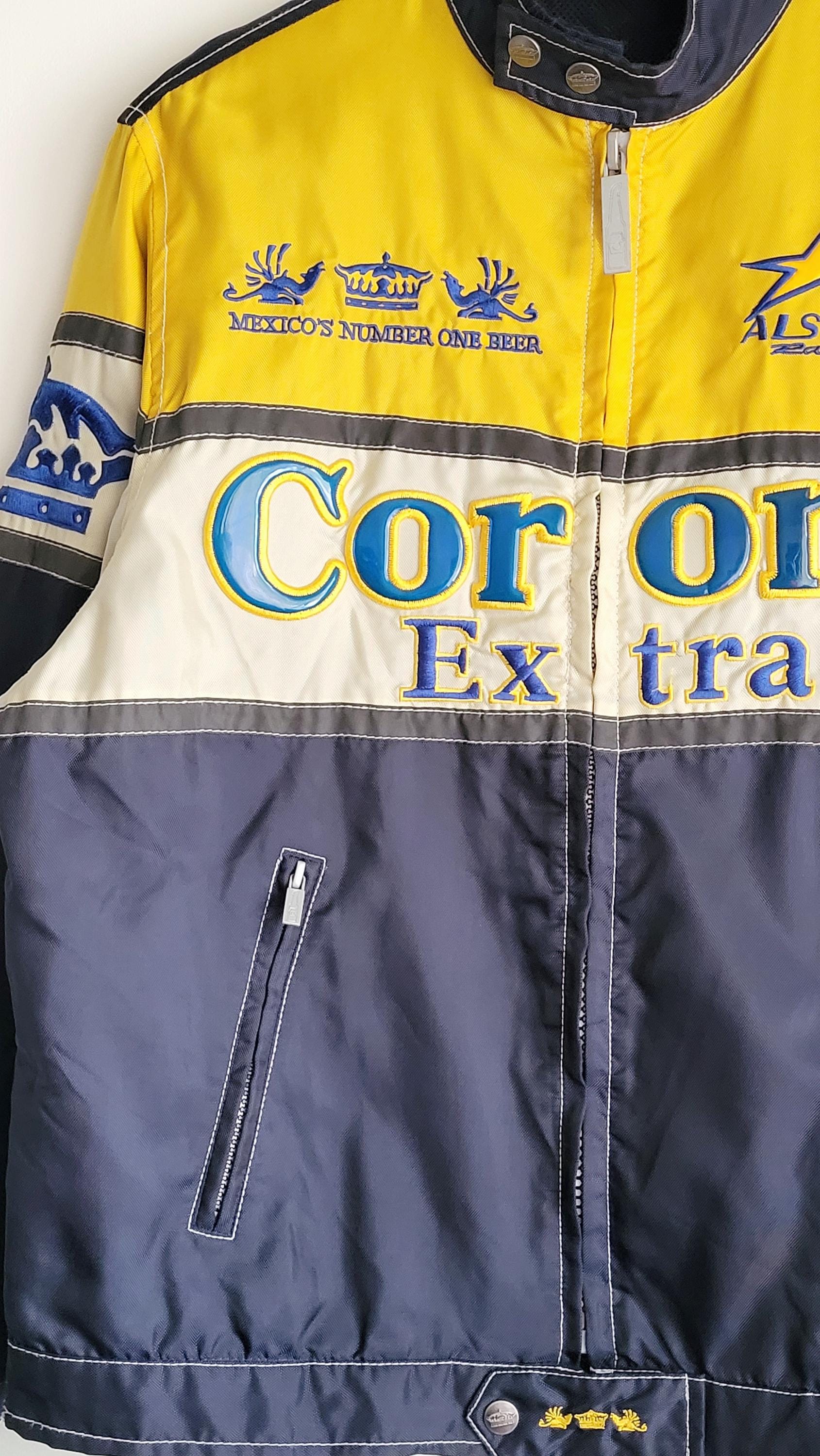 Vintage Corona Extra Racing Jacket, 90s Nylon Motorsport