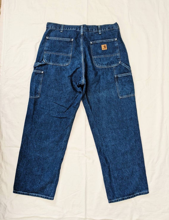 Vintage Carhartt Work Jeans Denim Pants WIP Etsy Canada