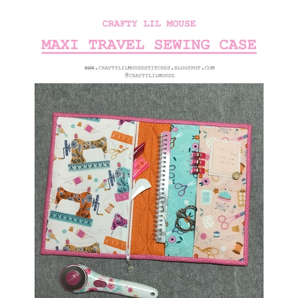 Maxi travel sewing case