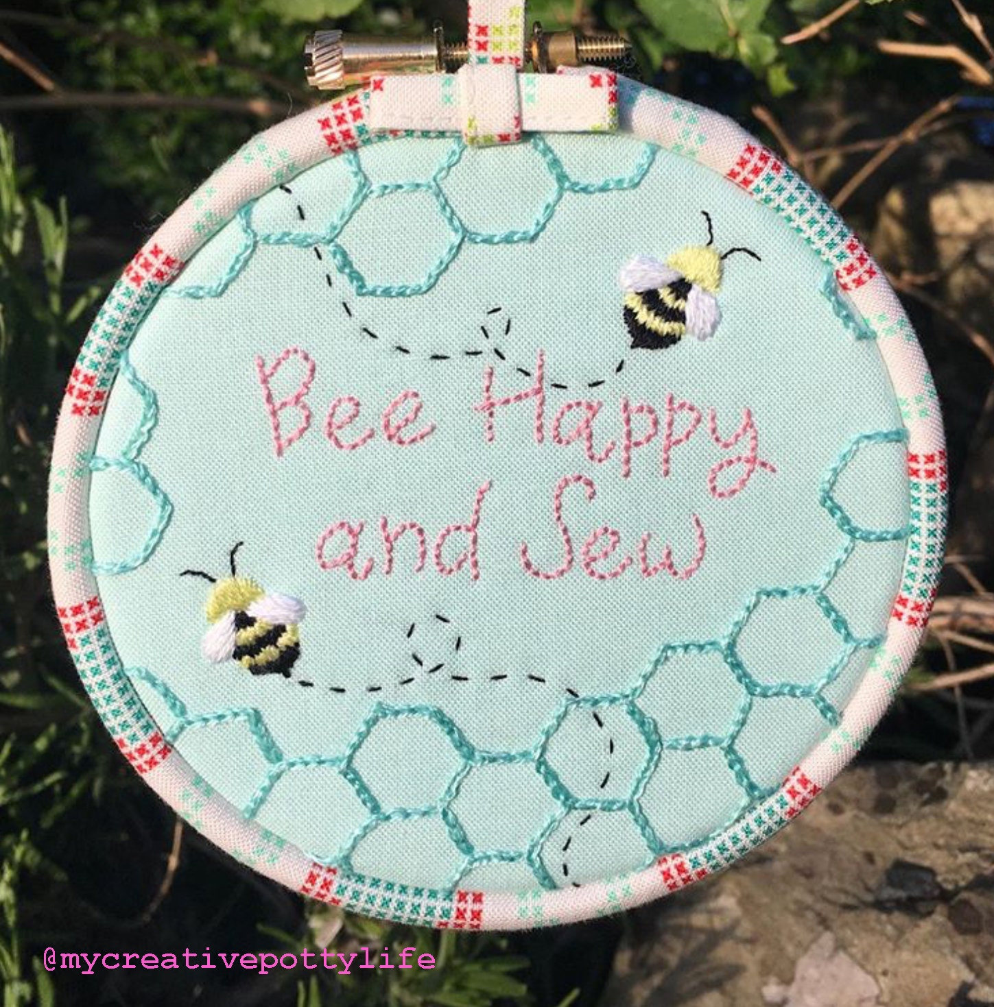 Sewing Bee Embroidery Hoop Templates Design Etsy