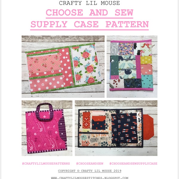 Choose and Sew Supply Case Pattern