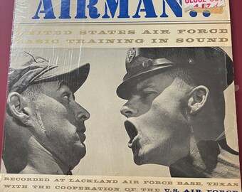 Vintage Airman United States Air Force Basic Training in Sound