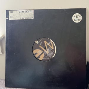 J.T. 12&quot; Lp Let Me Groove U  Record EX  Cover VG+ PROMO Electronic On Vinyl