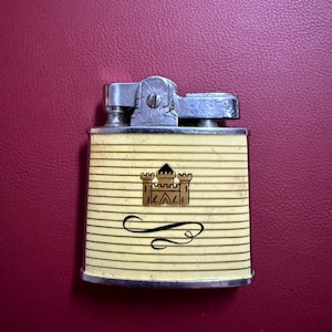 Vintage Continental Gelb CMC Kent Zigaretten Feuerzeug -Japan