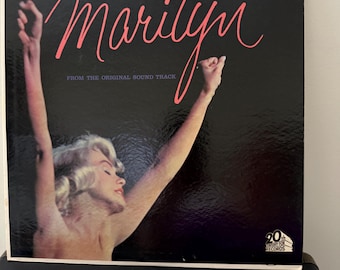 Marilyn From The Original Sound Track 20th Century-Fox Records LP Marilyn Monroe