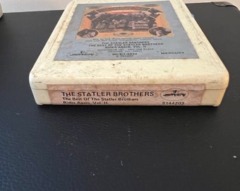 Le meilleur des Statler Brothers Rides Again Vol. 2 Ruban adhésif 8 pistes GHB5 non testé.