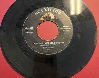 elvis presley I NEED YOU SO レコード Elvis Presley – I Need You So – Vinyl (Blue Labels, 7