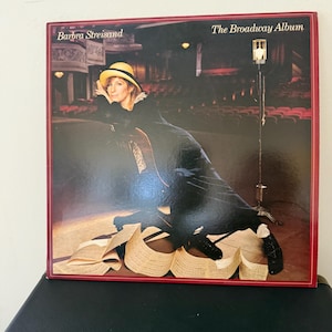 Barbara Streisand &quot;The Broadway Album&quot; LP Vinyl Record 1985
