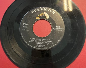 Elvis Presley "King Creole" EP 1958 RCA EPA-4319