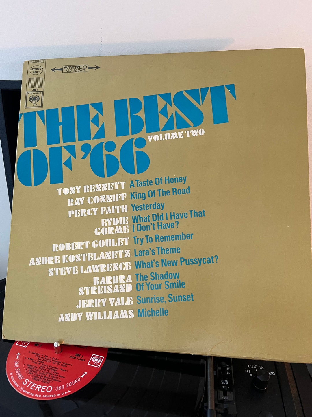 The Best of 66 Volume Two LP Record Album Vinyl - Various Artists - Etsy