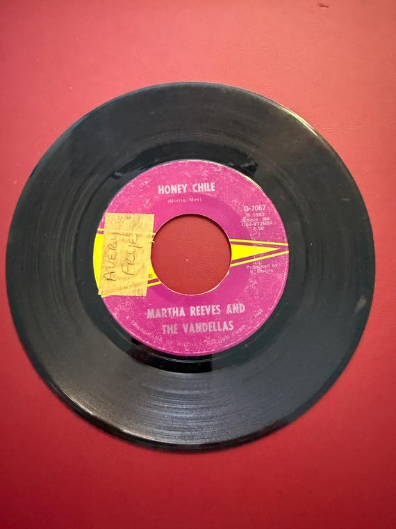 Martha Reeves & The Vandellas Honey Chile / Show Me The Way 7'' 45 Gordy G-7067