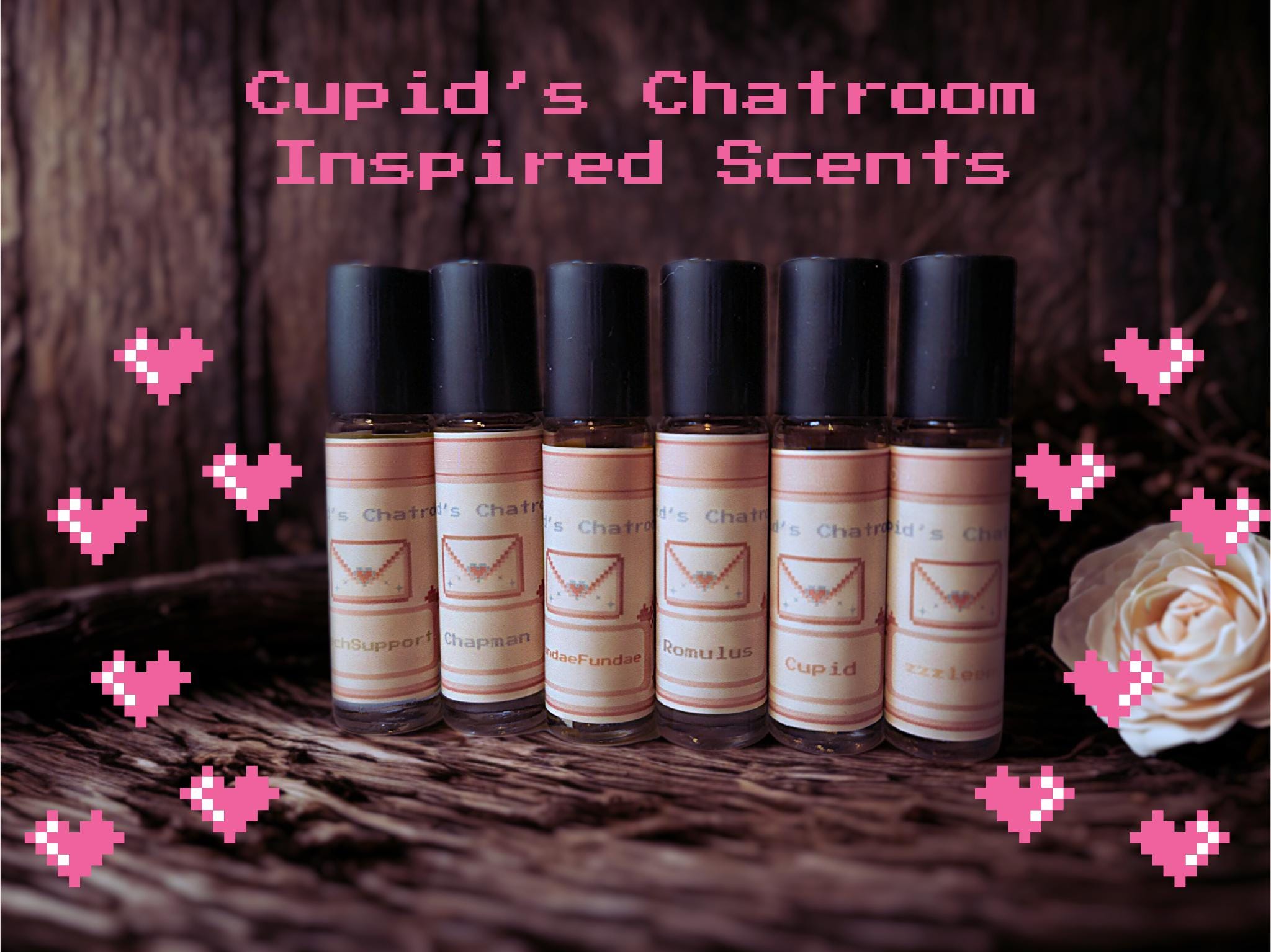 Cupid's Chatroom Inspired Roll-on Fragrances || Ivan, Oliver, Joseph, Daeho, Roman, and Cupid