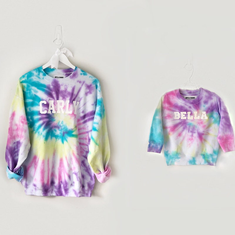 saint laurent sweatshirt tie dye