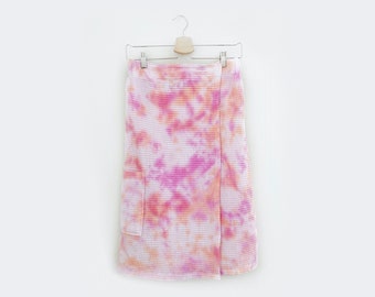 SORBAE SPA WRAP <3 one tie-dye waffle wrap with velcro closure