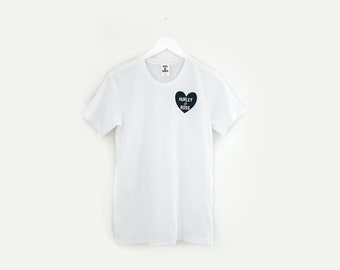 HEART U MOST <3 personalized name short sleeve t-shirt - unisex for adults