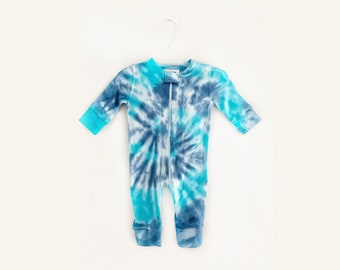 footless zipper pajamas baby