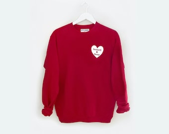 Bffs & Babes Heart U Most Personalized Youth Sweatshirt