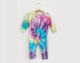footless zipper pajamas baby