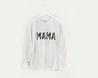 BANDANA MAMA <3 bandana print mama sweatshirt - essentials collection