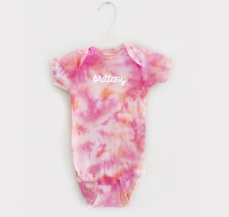 personalizable SORBAE BABESIE 3 long sleeve or short sleeve baby bodysuit