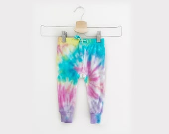 MULTIE BABY PANTS <3 spodnie dresowe typu baby jogger - tie-dye