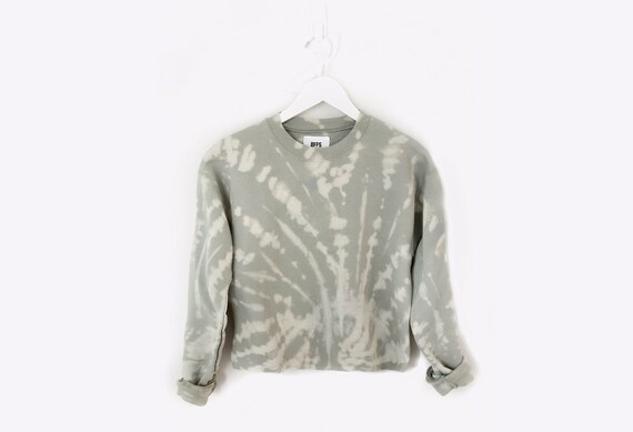 Tie hem sweatshirt new arrivals