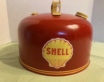 TEXACO Vintage Dome Top GAS Kerosene CAN Station Coal Oil 2 Gallon ...