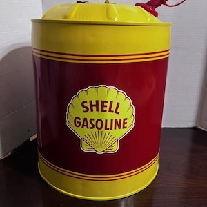 Vintage 5 Gallon Oil Cans - Etsy
