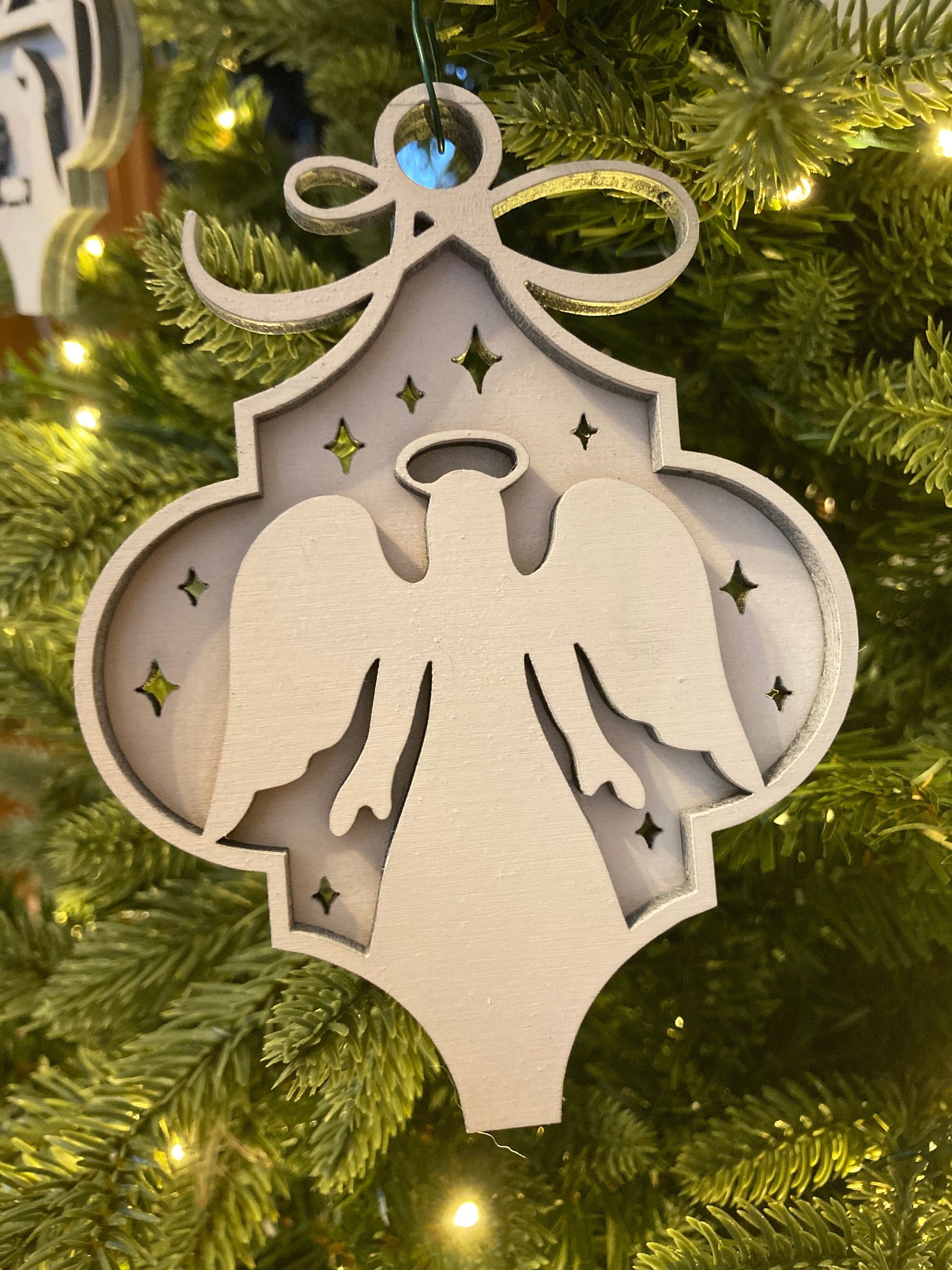4個 オーナメント クリスマス クリスマスオーナメント八角形4点セットNo.628A criecrieshop(クリエ | クリスマス