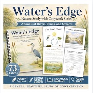 Charlotte Mason Nature Study Workbook: Pond & Wetland Animals