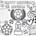 Customizable Printable Soccer Birthday Coloring Pages, Soccer Party ...