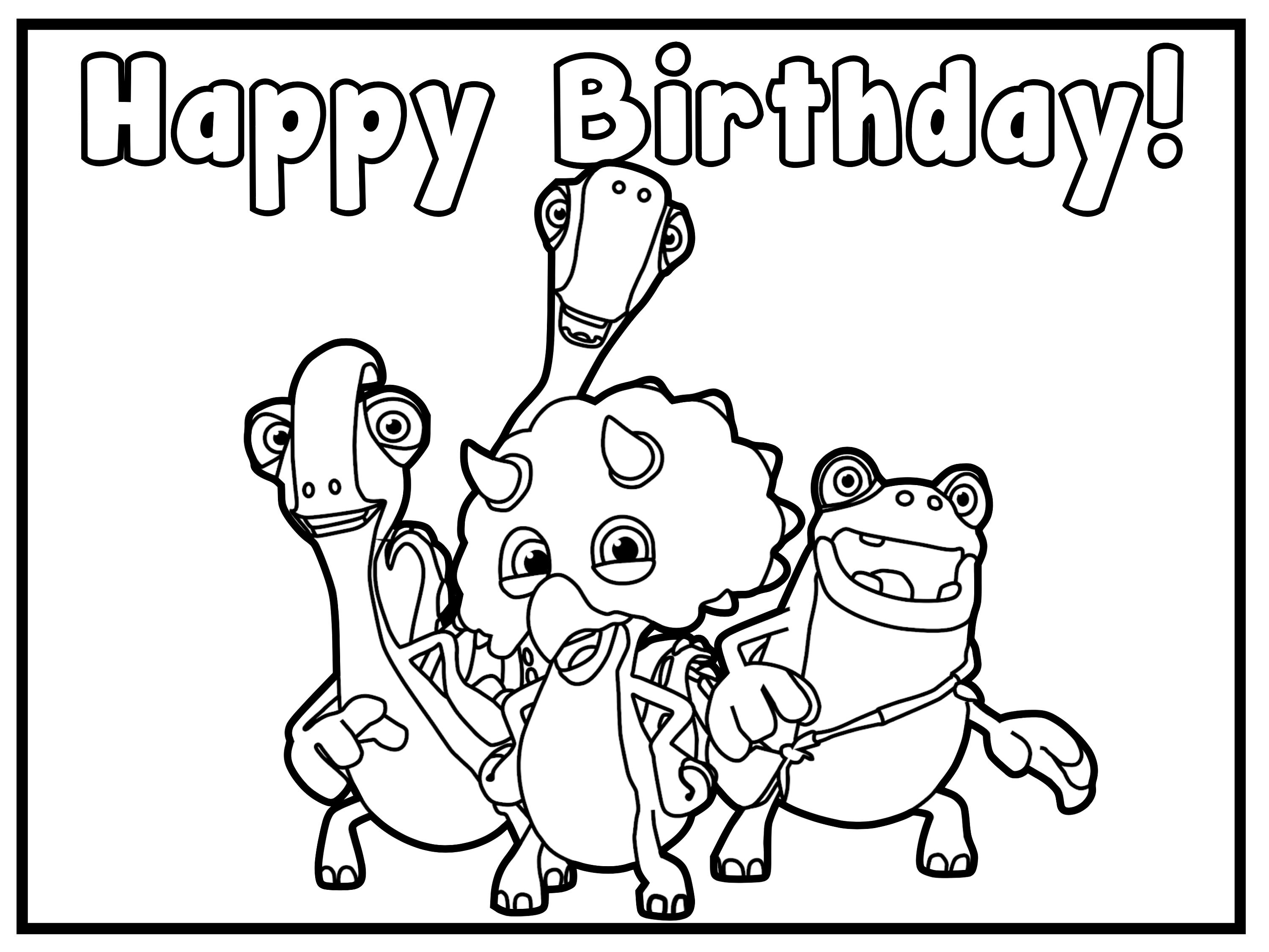 Set of 4 Gigantosaurus Coloring Pages Characters Mazu Rocky - Etsy UK